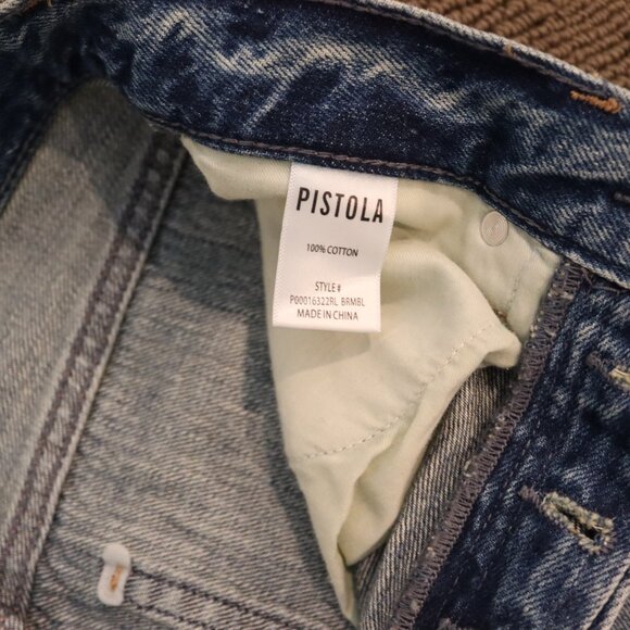 NEW Pistola Cassie Super High Rise Straight Jean BRAMBLE Size 24 - Picture 14 of 14